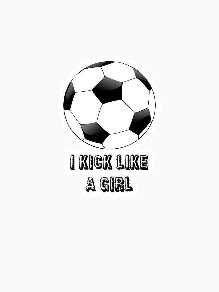 Sticker - Kick Like A Girl by StickersStore