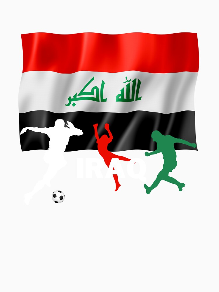Copy of Iraq Flag Jersey Iraqi Soccer Team Iraqi by wisamart