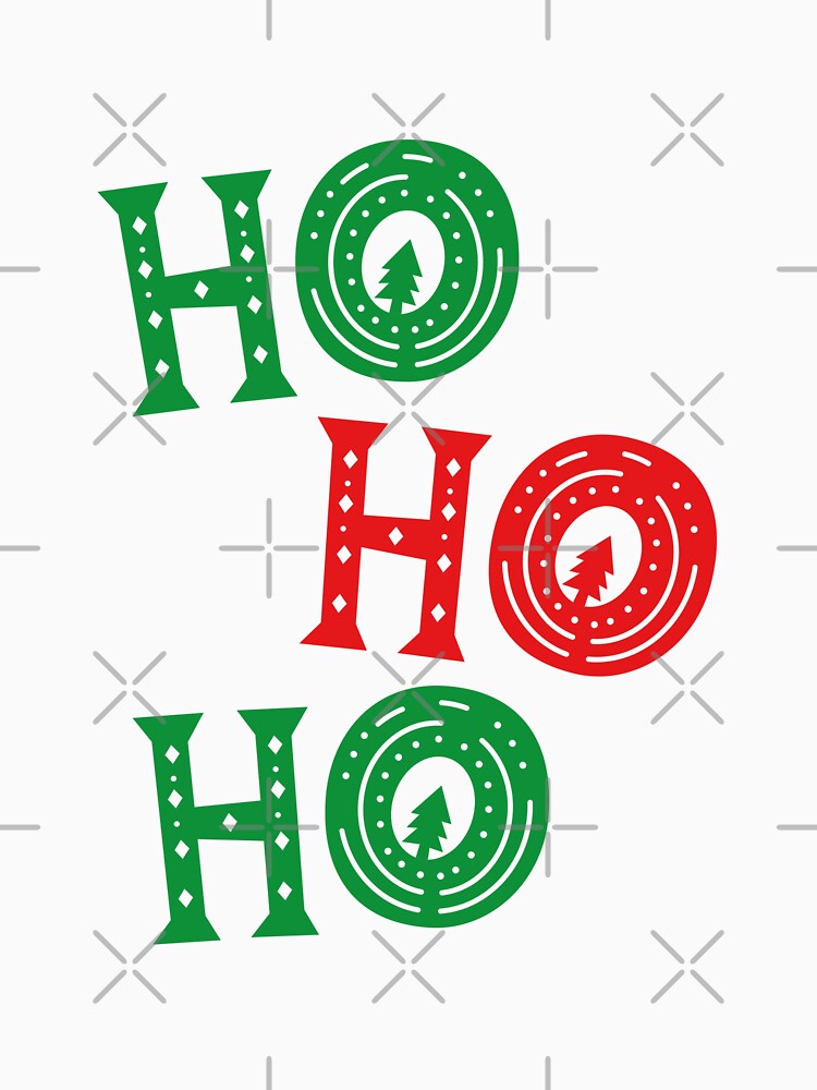Christmas  HO HO HO Classic T-Shirt design by hetvick