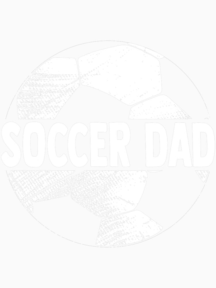 Mens Soccer Dad Shirt Funny Sports Players Dad Father's Day by enragedchild257