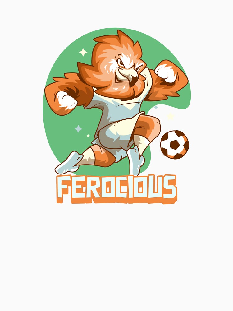 Ferocious soccer player by RokuCreations