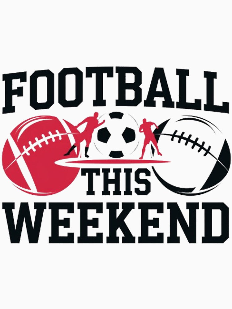 Football This Weekend Bold Modern Design by ArtsyElegance4U ⭐⭐⭐⭐⭐