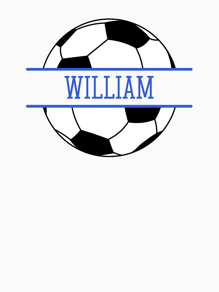 William Name Personalized Soccer Ball by AtriumHouse