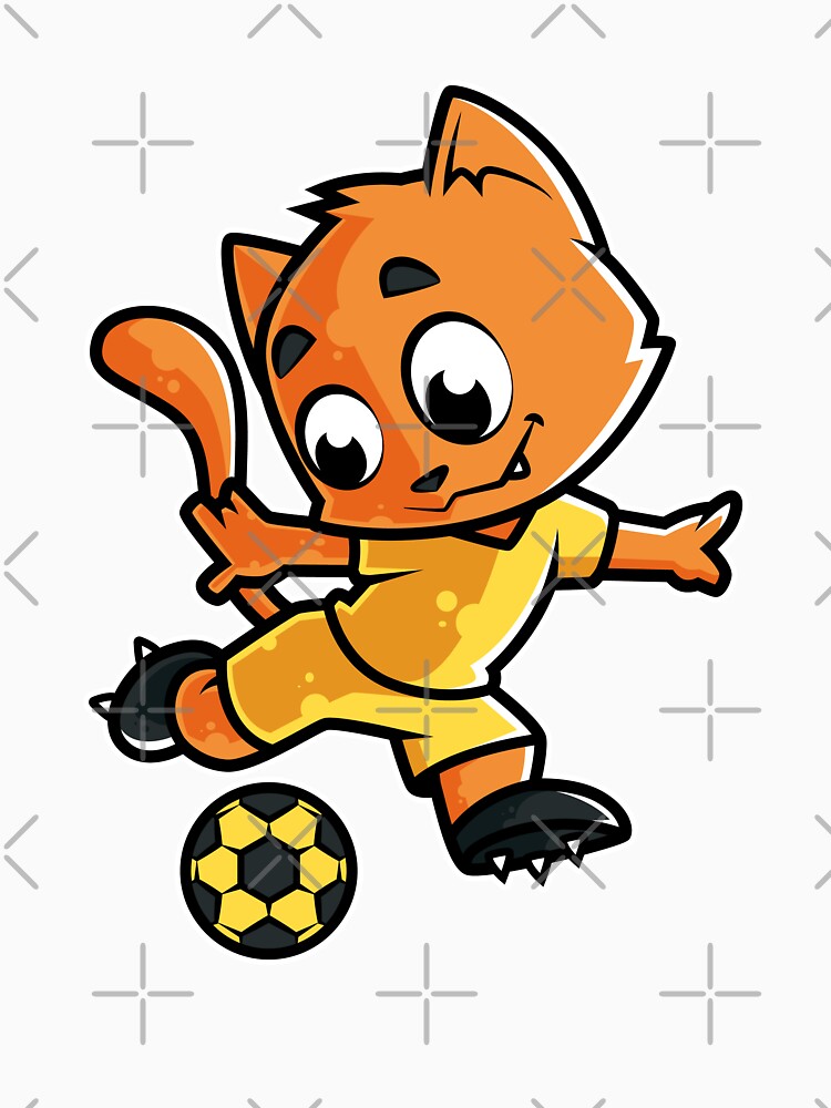 Cat Football Game Day Funny Team Sports Soccer graphic by theodoros20