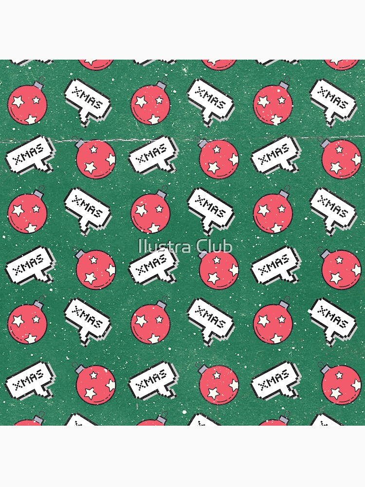 Merry Xmas vintage art by Ilustra Club