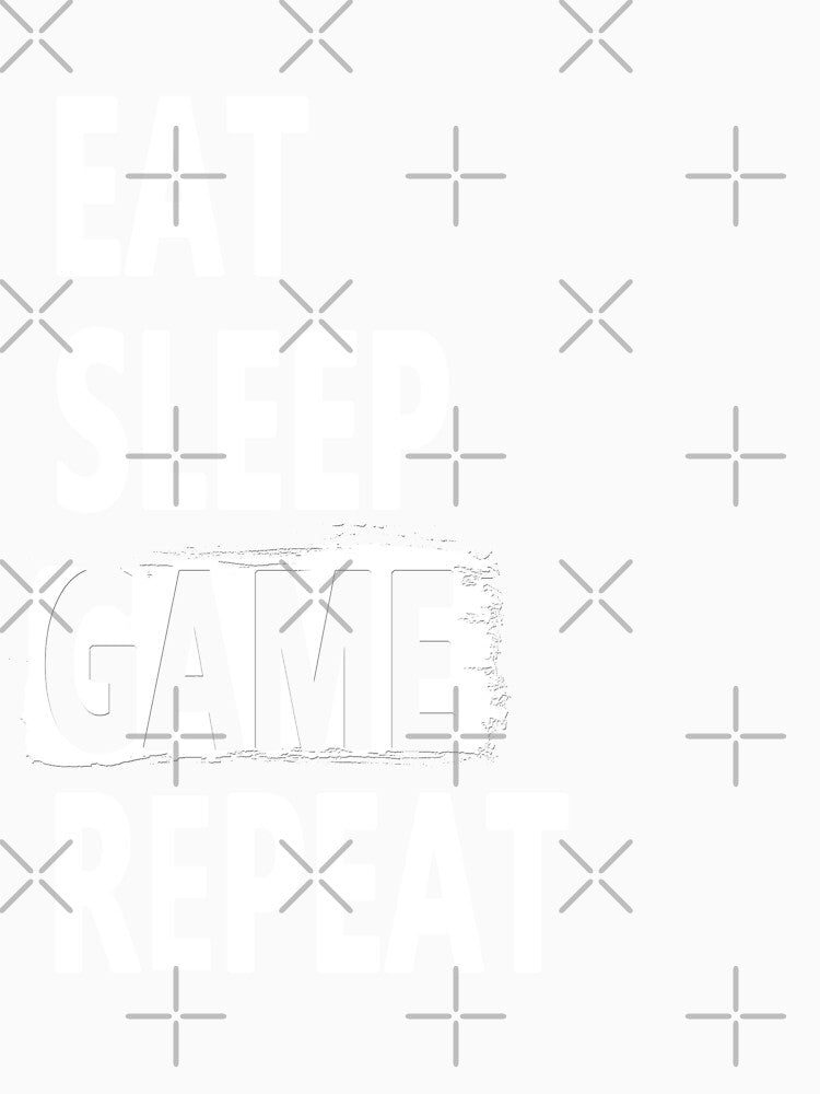 Eat Sleep Game Repeat by Original Cheddar