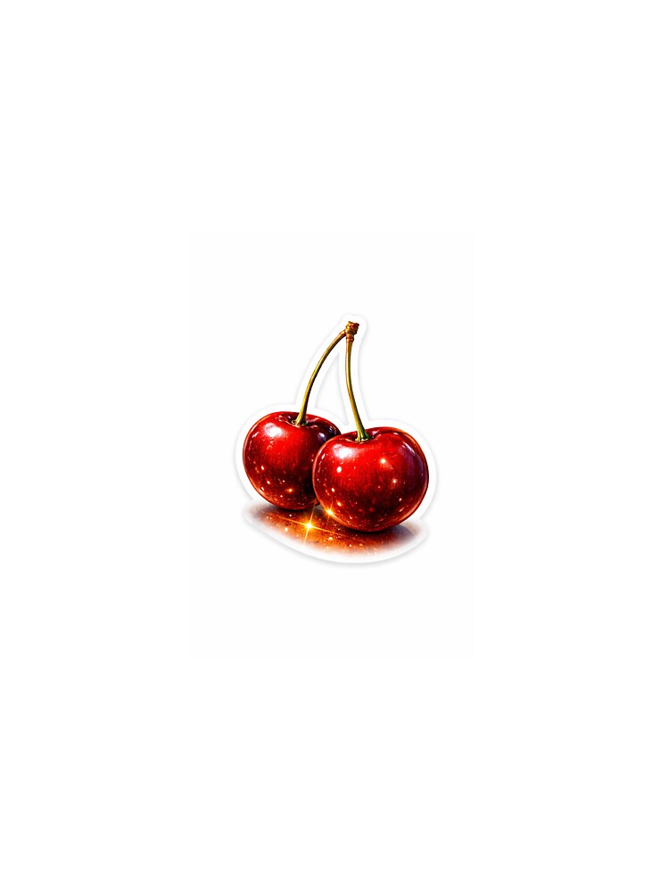 Vintage Glossy Red Cherries by TheOriginalShayCo