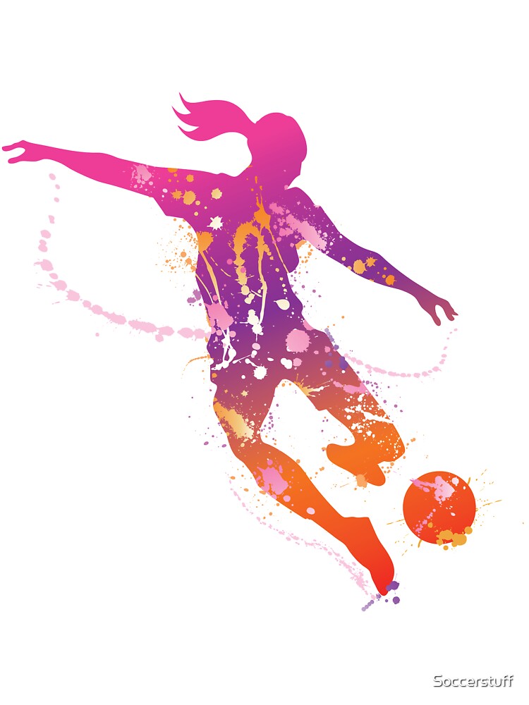 Female soccer player by Soccerstuff