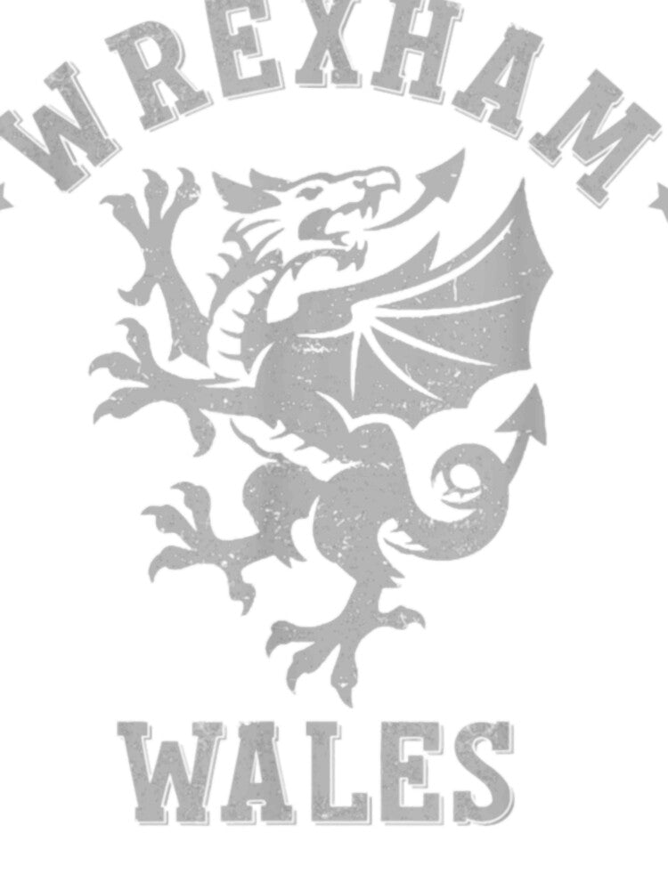 Wrexham Wales Retro Vintage Essential   Essential by MaciasAtomBomb