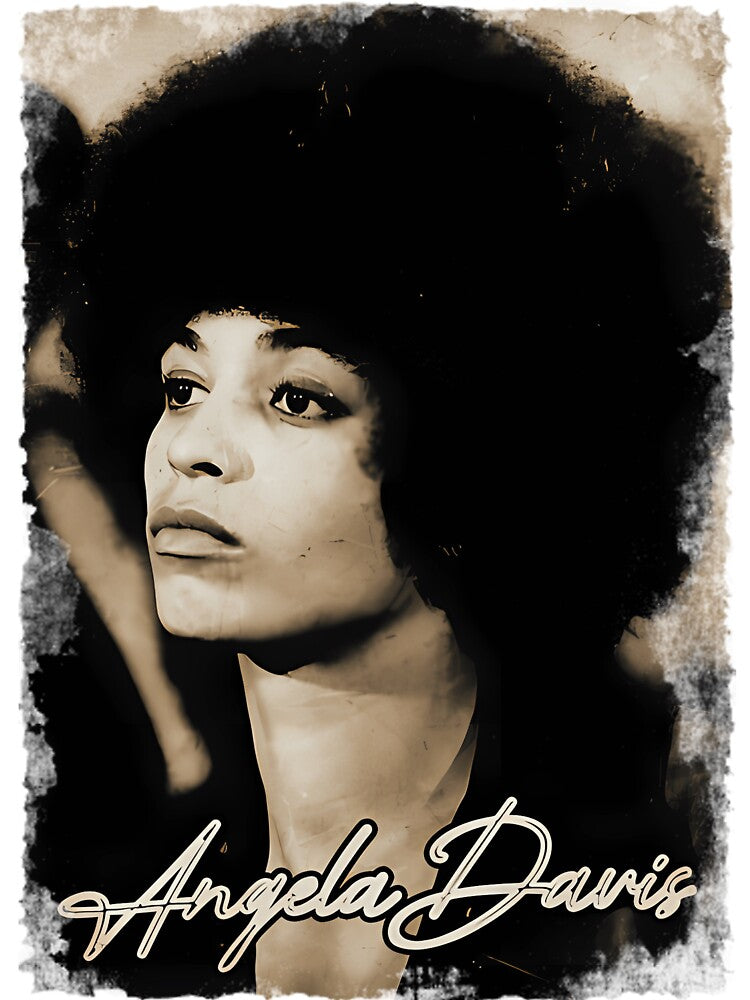 Angela Davis 80s 90s - Vintage Retro Style by J-Mindful