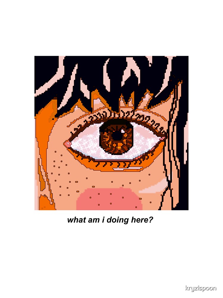 Eye No. 3 (Pixel Art Aesthetic) by kryzlspoon