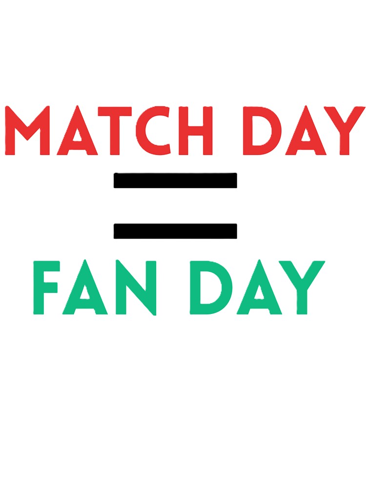 MATCH DAY = FAN DAY for FIFA WORLDCUP 2026 by ZANU creativity