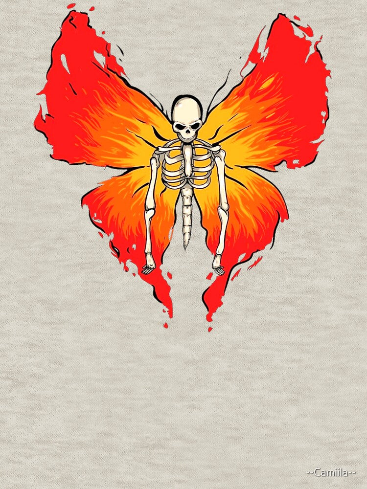 Life is Strange Before The Storm Chloe Shirt Butterfly Skull by --Camiila--