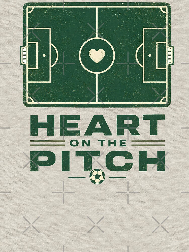 Heart On The Pitch Soccer Lover by RoooDesigns