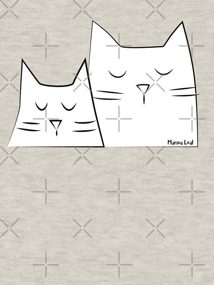 white cats well behaved by Marina Leal