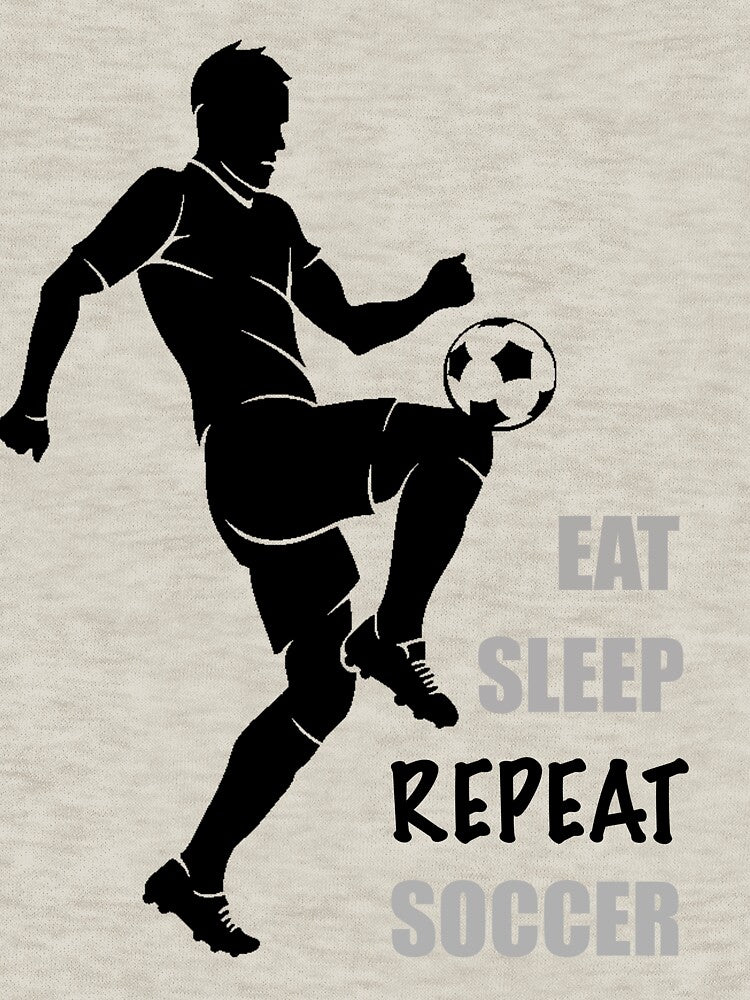 Eat Sleep Soccer Repeat - Soccer by Ambilart1