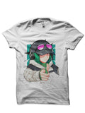 Ela R6 White T-Shirt Hoodie, Sweatshirt | CoreVibeTees.com