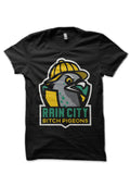 Rain City Bitch Pigeons T-Shirt Hoodie, Sweatshirt | CoreVibeTees.com