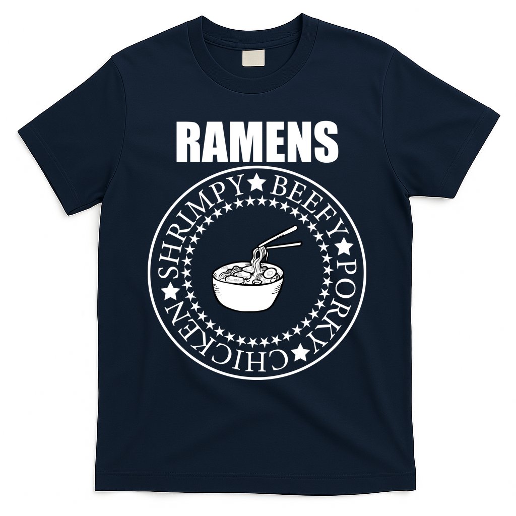 Ramens Shrimpy Beefy Porky Chicken T-Shirt Hoodie, Sweatshirt | CoreVibeTees.com