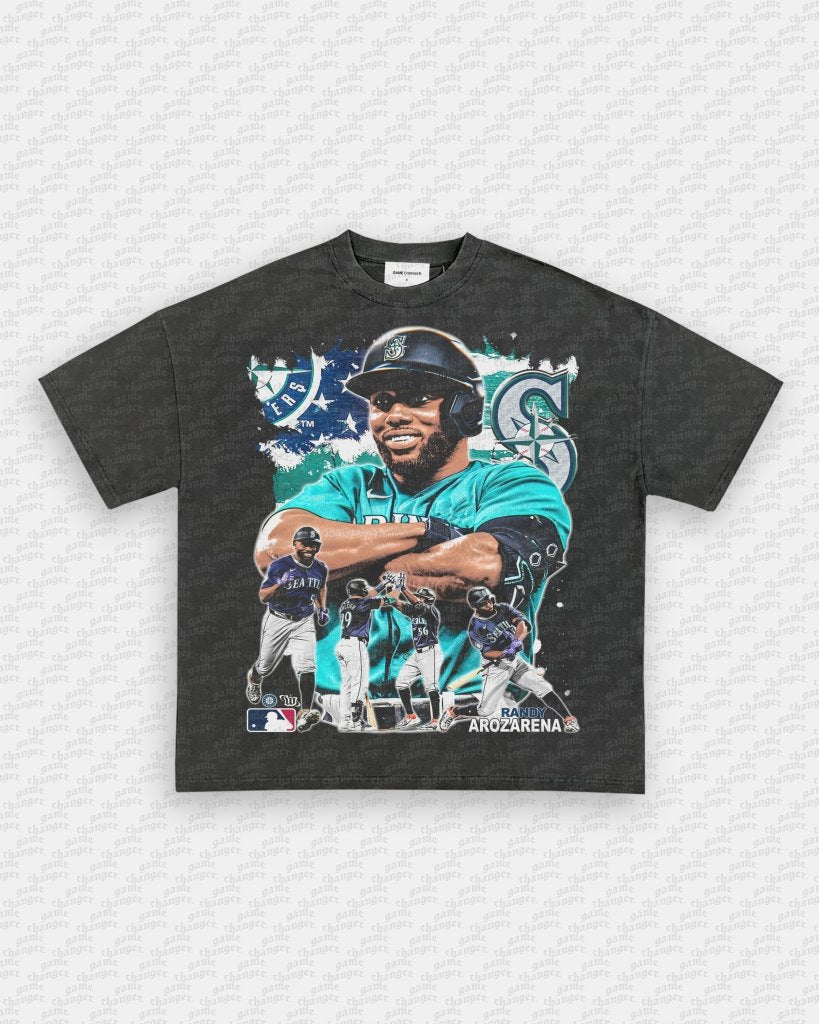 RANDY AROZARENA - MARINERS TEE Hoodie, Sweatshirt | CoreVibeTees.com (Image 4)