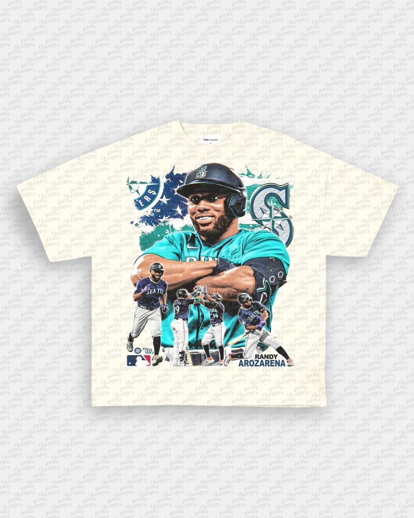 RANDY AROZARENA - MARINERS TEE Hoodie, Sweatshirt | CoreVibeTees.com (Image 3)