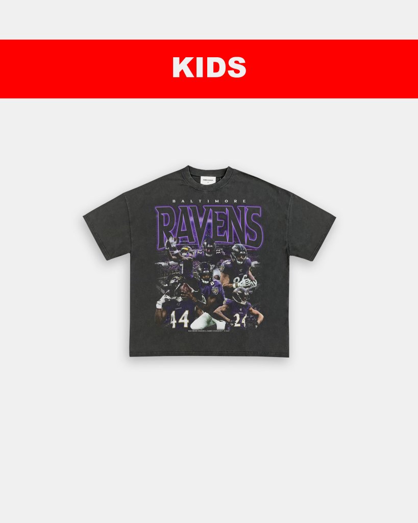 RAVENS - KIDS TEE Hoodie, Sweatshirt | CoreVibeTees.com (Image 1)