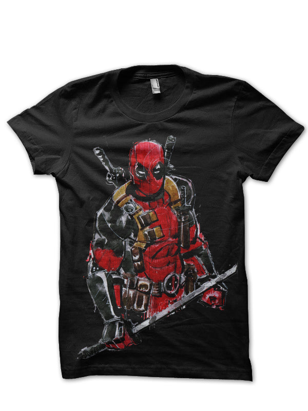 Raw Deadpool Yellow Tee (All Colours Available) Hoodie, Sweatshirt | CoreVibeTees.com