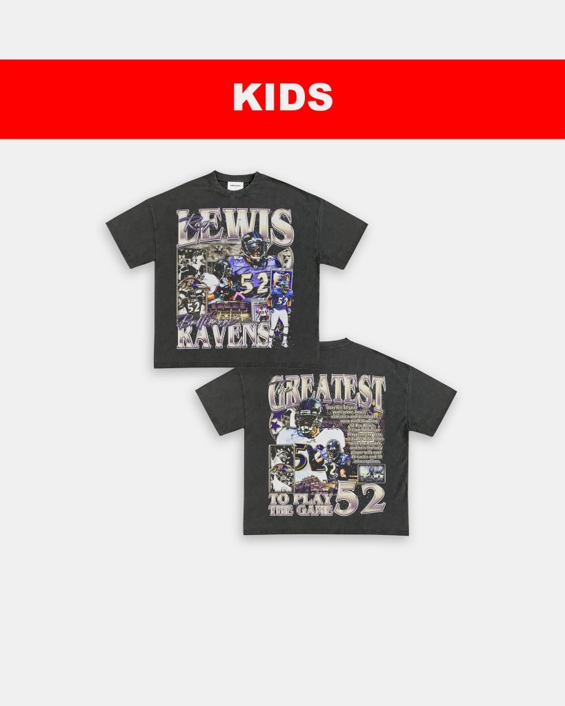 RAY LEWIS - KIDS TEE [DS] Hoodie, Sweatshirt | CoreVibeTees.com (Image 1)