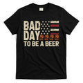 Retro Bad Day To Be Beer Usa Flag Beer 4th Of July T-Shirt Hoodie, Sweatshirt | CoreVibeTees.com