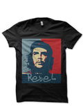 Che Rebel Black Half Sleeve T-Shirt Hoodie, Sweatshirt | CoreVibeTees.com