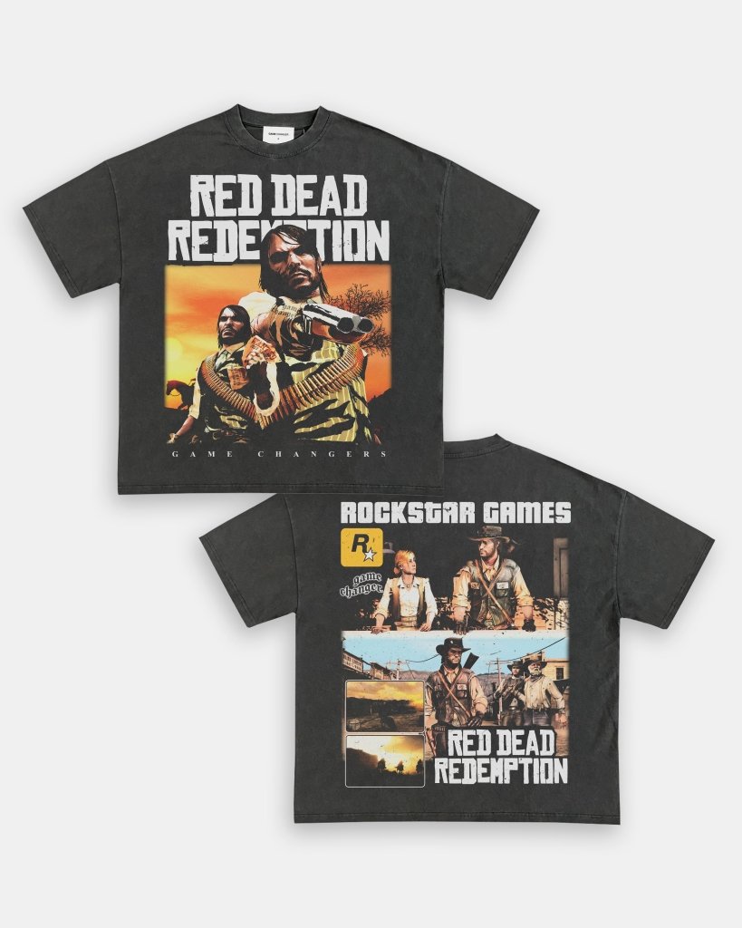 RED DEAD REDEMPTION TEE - [DS] Hoodie, Sweatshirt | CoreVibeTees.com (Image 4)
