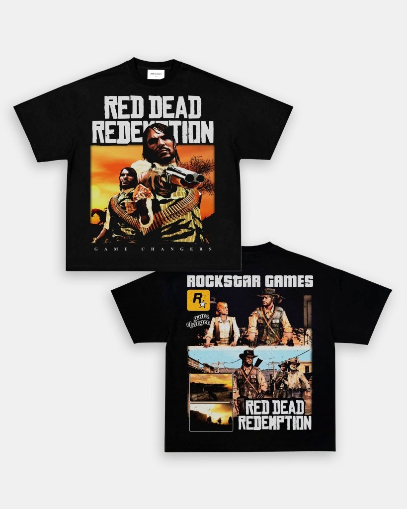 RED DEAD REDEMPTION TEE - [DS] Hoodie, Sweatshirt | CoreVibeTees.com (Image 5)