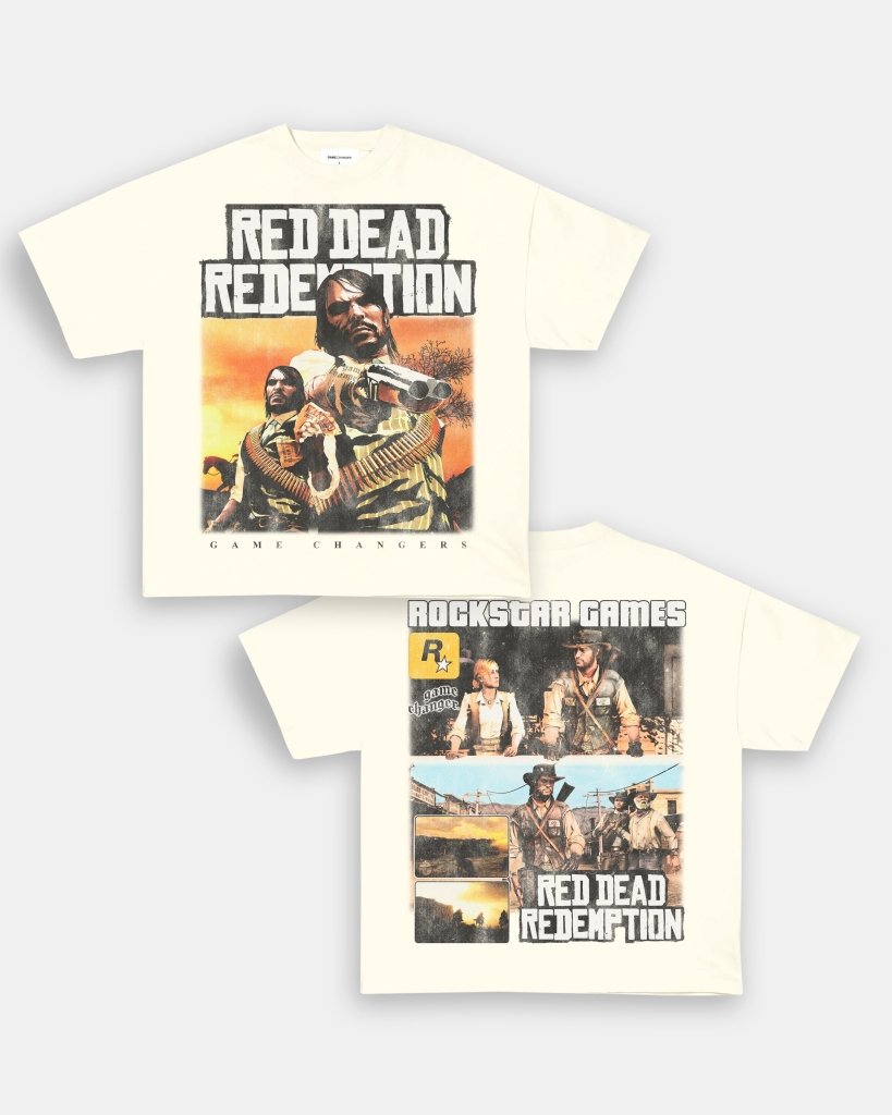 RED DEAD REDEMPTION TEE - [DS] Hoodie, Sweatshirt | CoreVibeTees.com (Image 2)