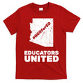 Red For Ed Educators United Vintage Arizona Teacher T-Shirt Hoodie, Sweatshirt | CoreVibeTees.com