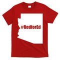 Red For Ed Protest Arizona Teacher T-Shirt Hoodie, Sweatshirt | CoreVibeTees.com