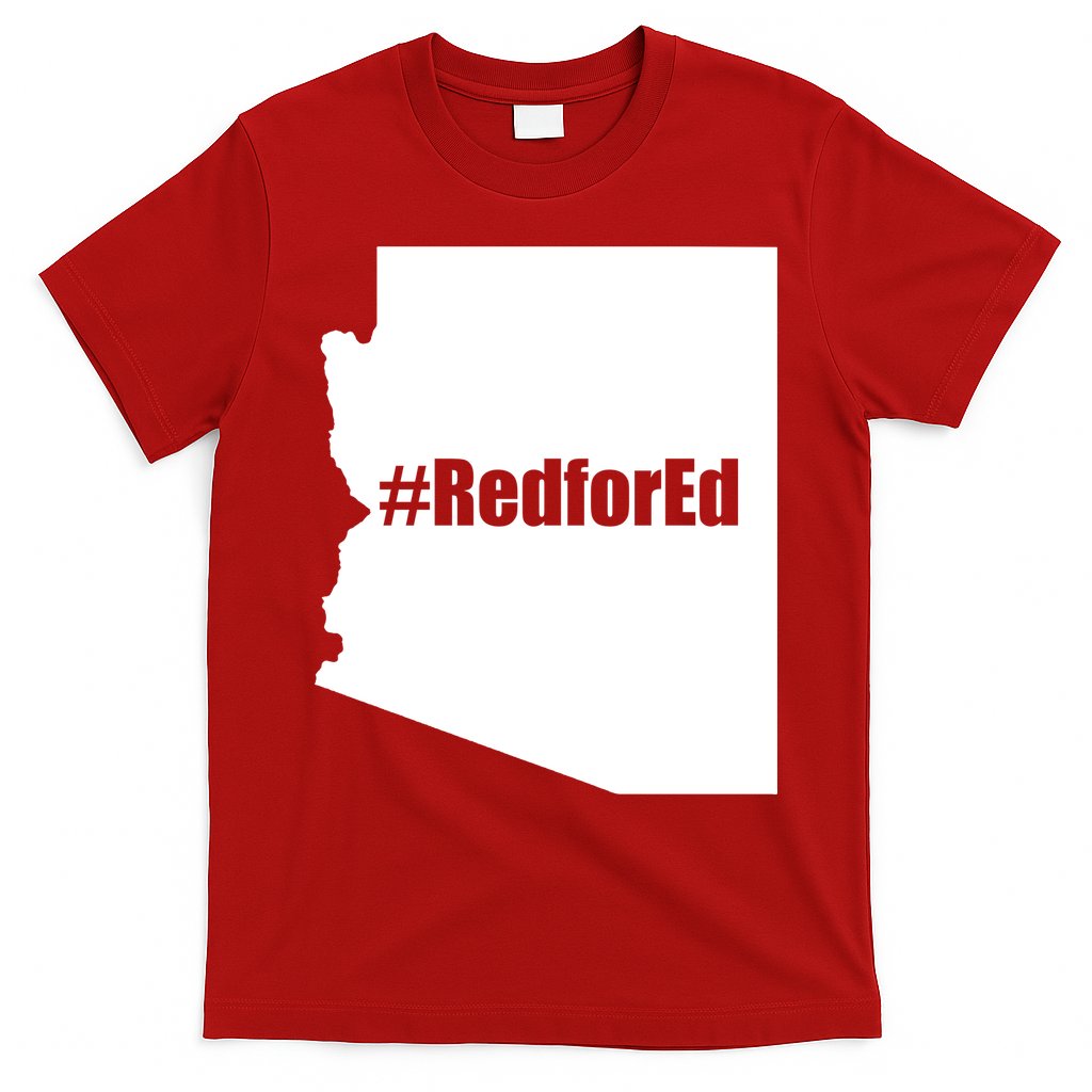 Red For Ed Protest Arizona Teacher T-Shirt Hoodie, Sweatshirt | CoreVibeTees.com