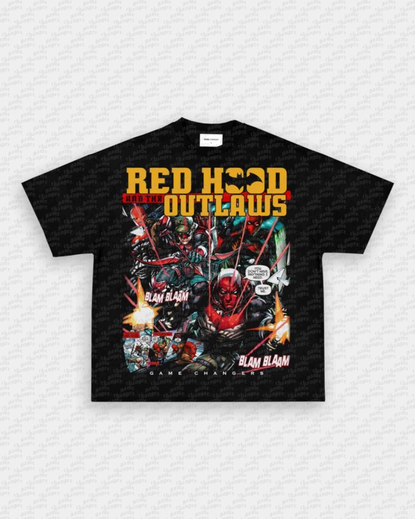 RED HOOD V2 TEE Hoodie, Sweatshirt | CoreVibeTees.com (Image 1)