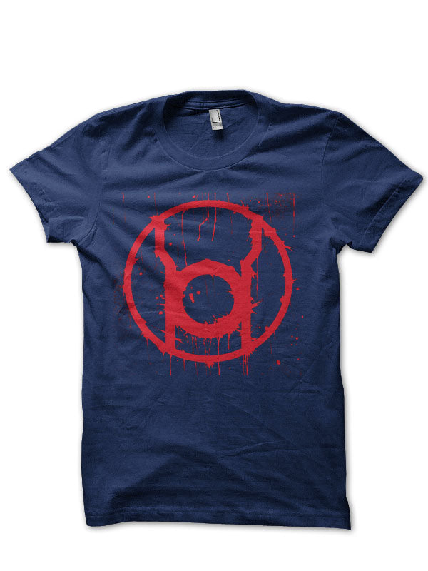 Red Lantern Dark Blue Tee Hoodie, Sweatshirt | CoreVibeTees.com