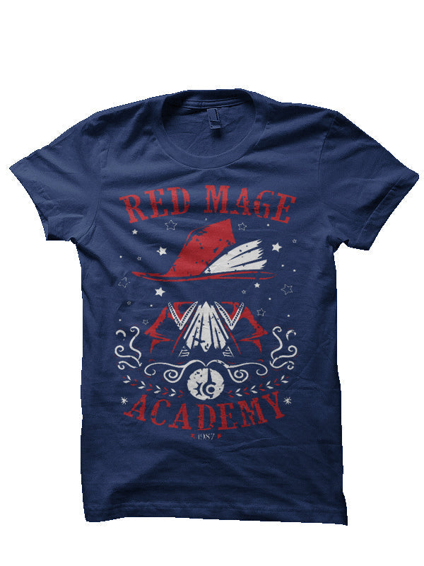 Red Mage Academy T-Shirt Hoodie, Sweatshirt | CoreVibeTees.com