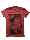 Red Wolverine Tee Hoodie, Sweatshirt | CoreVibeTees.com