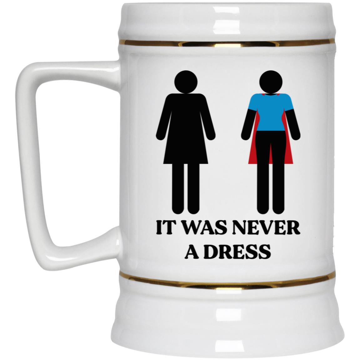 It Was Never A Dress Mug