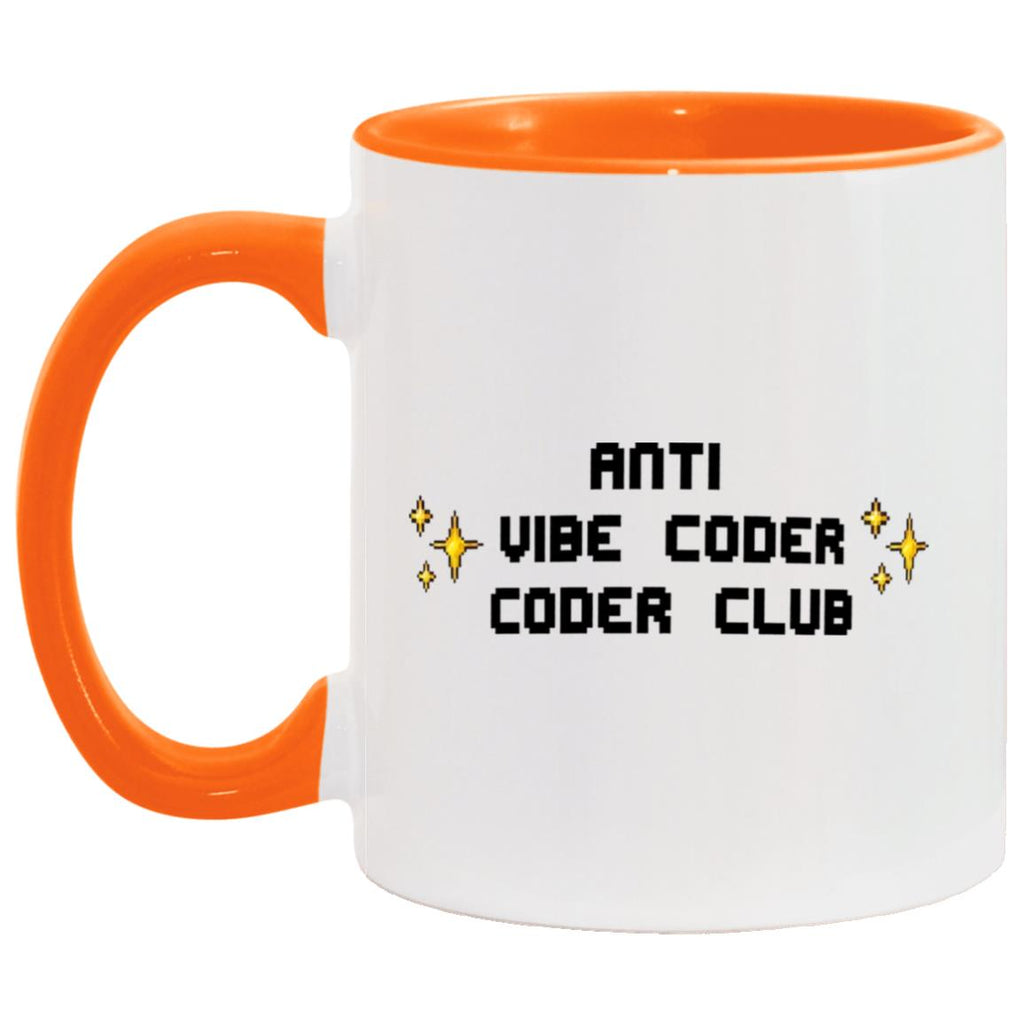 Anti Vibe Coder Coder Club Mug