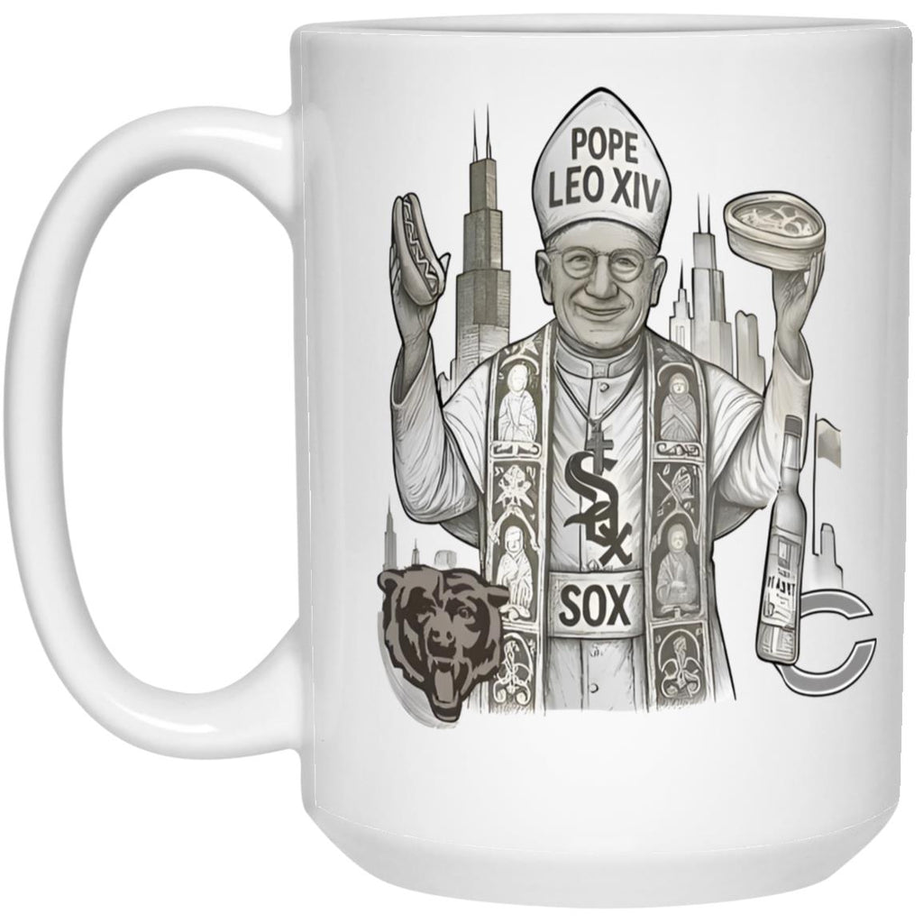 Pope Leo XIV Chicago American Pope Mug