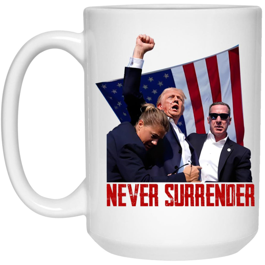 Trump Rally Never Surrender Mug