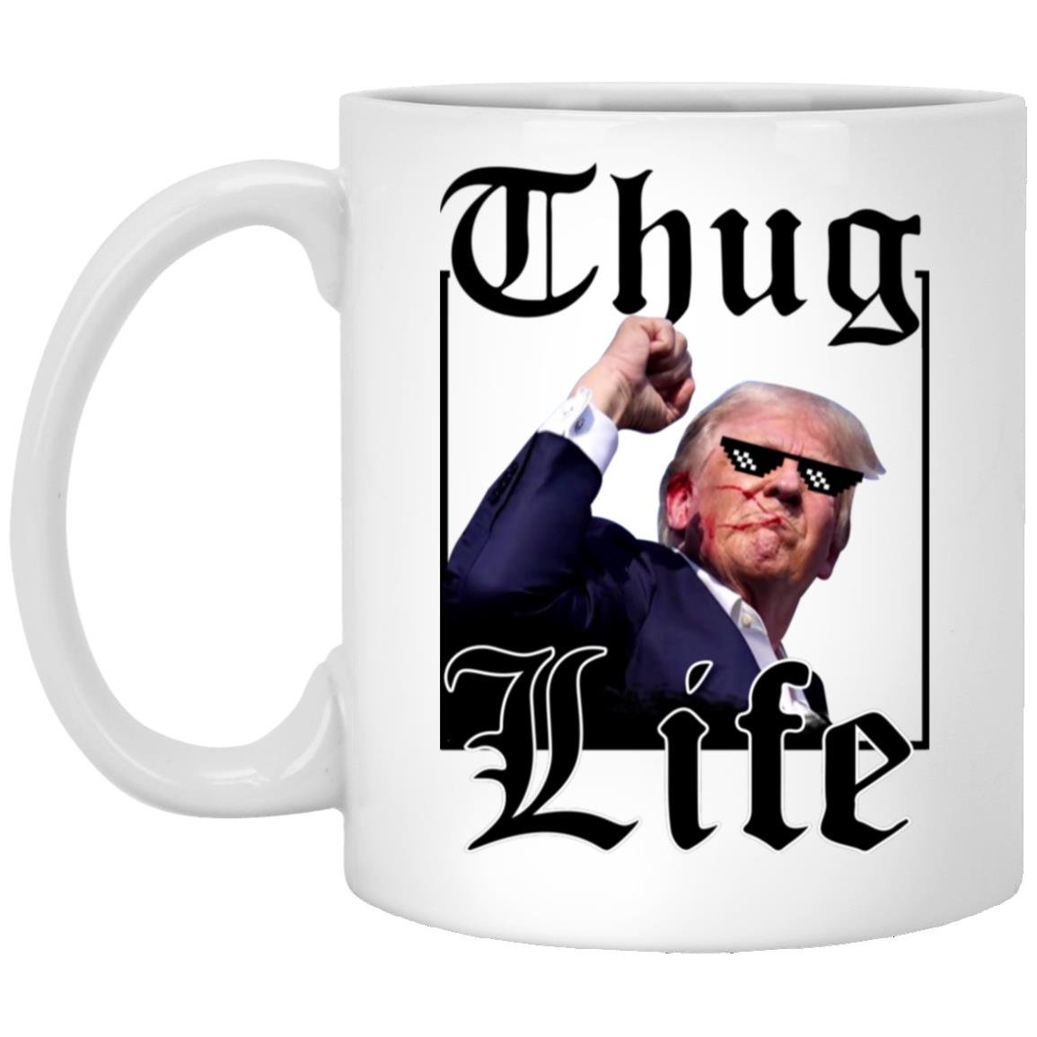 Trump Assassination Attempt Thug Life Mug