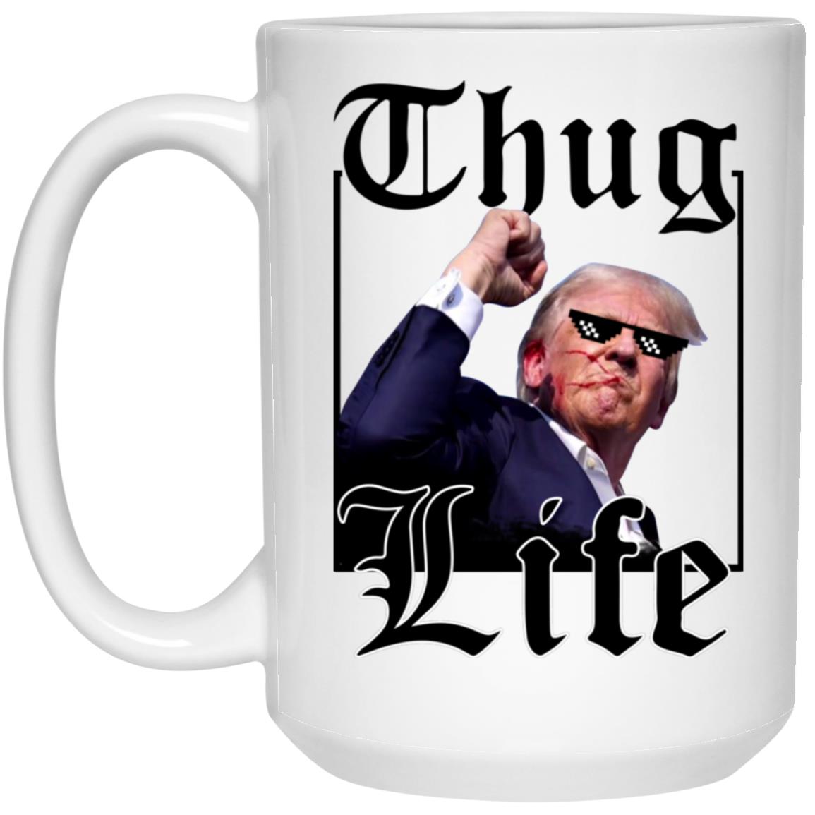 Trump Assassination Attempt Thug Life Mug