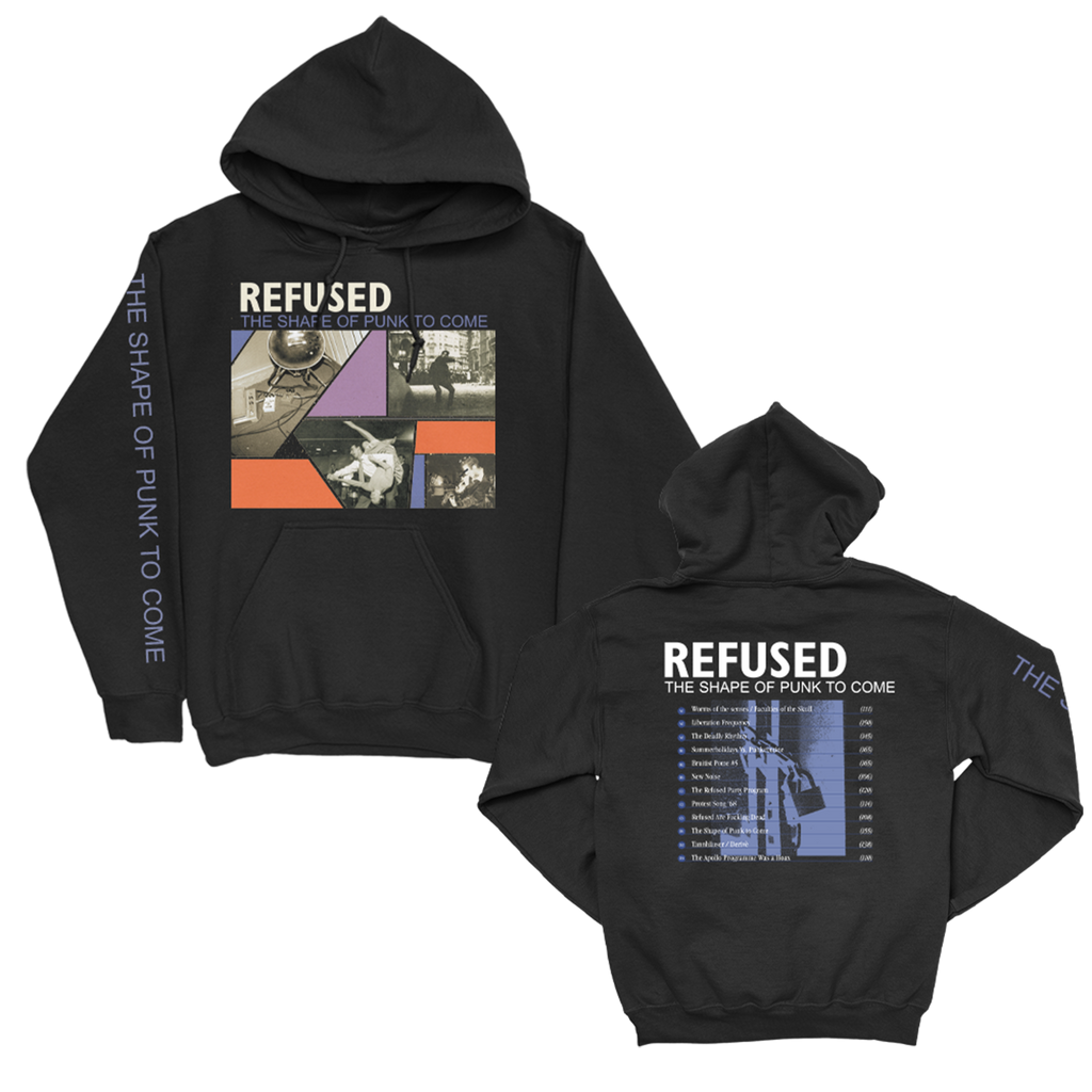 The Shape Of Punk To Come Album Cover Tracklist Pullover Hoodie (Black) T-Shirts, Sweatshirt | CoreVibeTees.com