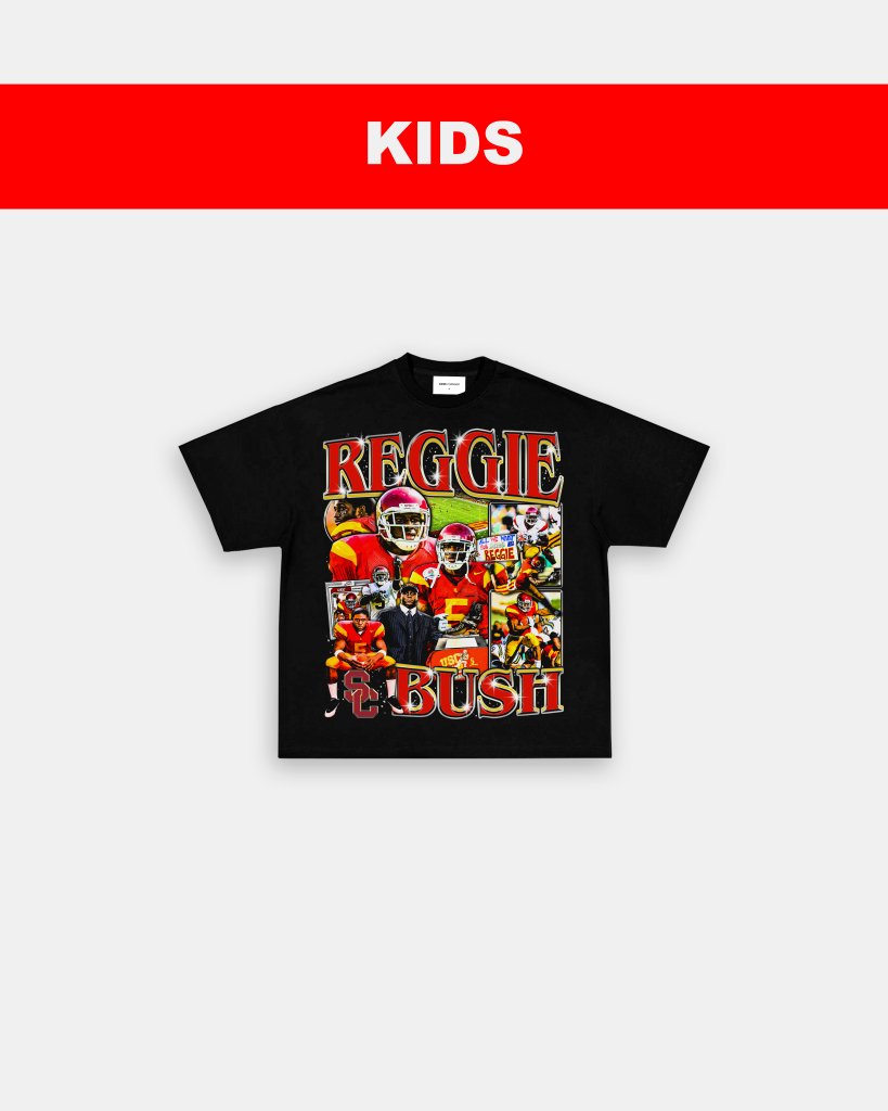 REGGIE BUSH USC - KIDS TEE Hoodie, Sweatshirt | CoreVibeTees.com (Image 3)