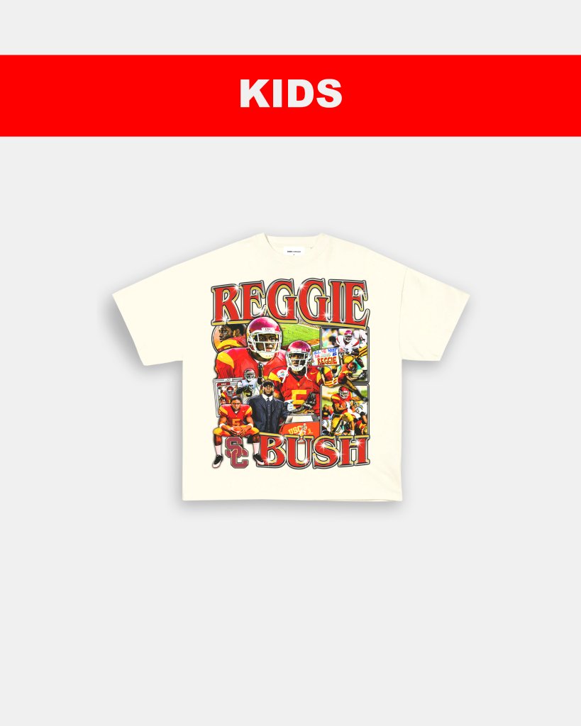 REGGIE BUSH USC - KIDS TEE Hoodie, Sweatshirt | CoreVibeTees.com (Image 4)