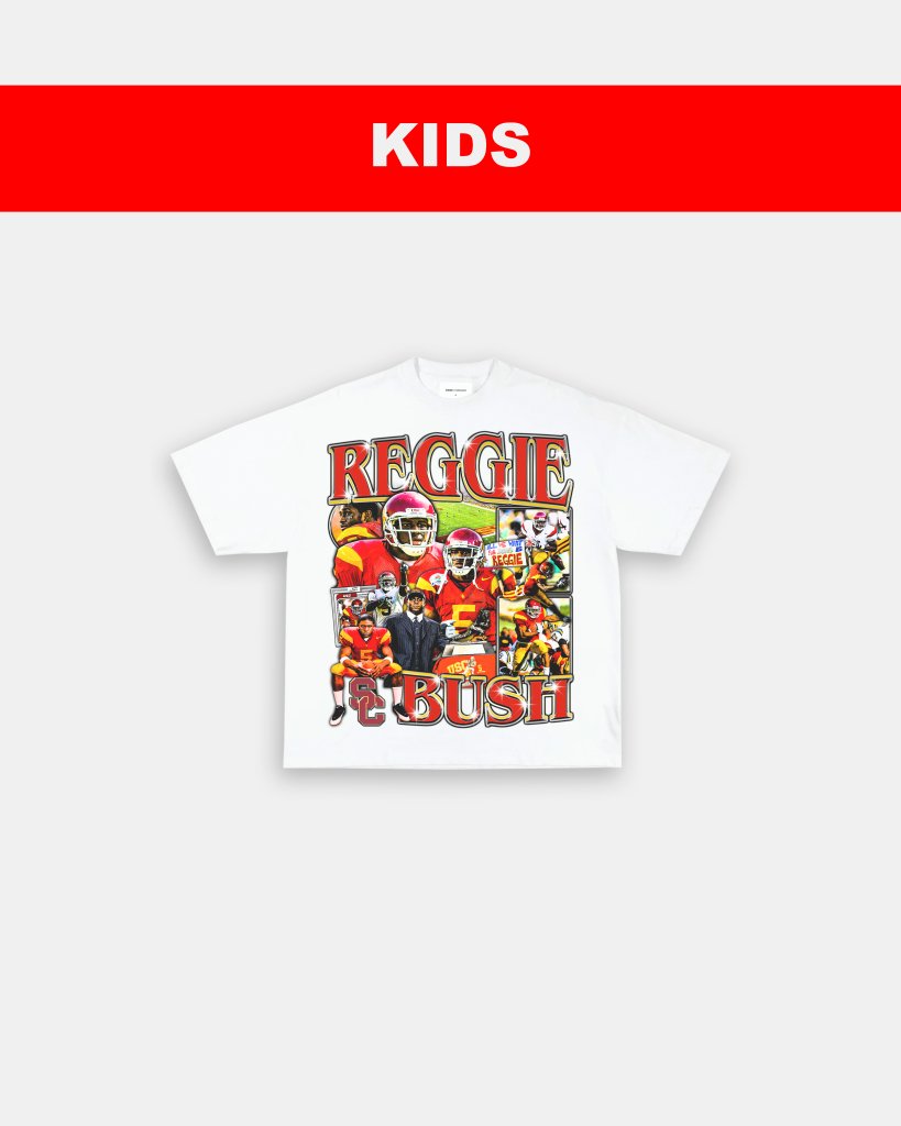 REGGIE BUSH USC - KIDS TEE Hoodie, Sweatshirt | CoreVibeTees.com (Image 2)